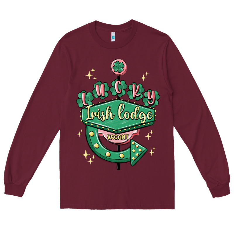 Irish Lodge Vacant Long Sleeve Tee by MaliasSmallBusiness | Teevron