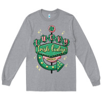 Heather Grey irish lodge vacant Long Sleeve Tee - MaliasSmallBusiness