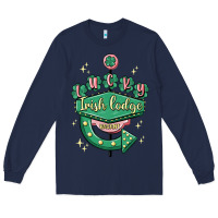 Navy irish lodge vacant Long Sleeve Tee - MaliasSmallBusiness