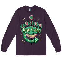 Plum irish lodge vacant Long Sleeve Tee - MaliasSmallBusiness