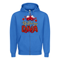 True Royal birthday diva Zipper Hoodie - MaliasSmallBusiness