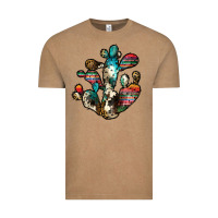 Vintage Coffee serape cactus Vintage Tee - JahusDesignShop