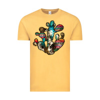 Vintage Mustard serape cactus Vintage Tee - JahusDesignShop