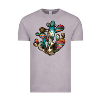 Vintage Zinc serape cactus Vintage Tee - JahusDesignShop