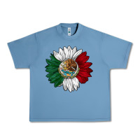 Pebble Blue mexico sunflower Urban Heavy Tee - AdoDesignShop