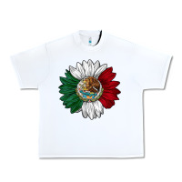 White mexico sunflower Urban Heavy Tee - AdoDesignShop