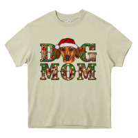 Mossy christmas dog mom dachshund Heavy Core Tee - RanaPortraitStore