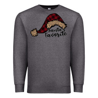 Charcoal Heather Santas Favorite Premium Sweatshirt - Bettercallsaul
