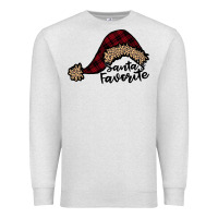 Oatmeal Heather Santas Favorite Premium Sweatshirt - Bettercallsaul