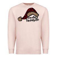 Pale Pink Santas Favorite Premium Sweatshirt - Bettercallsaul