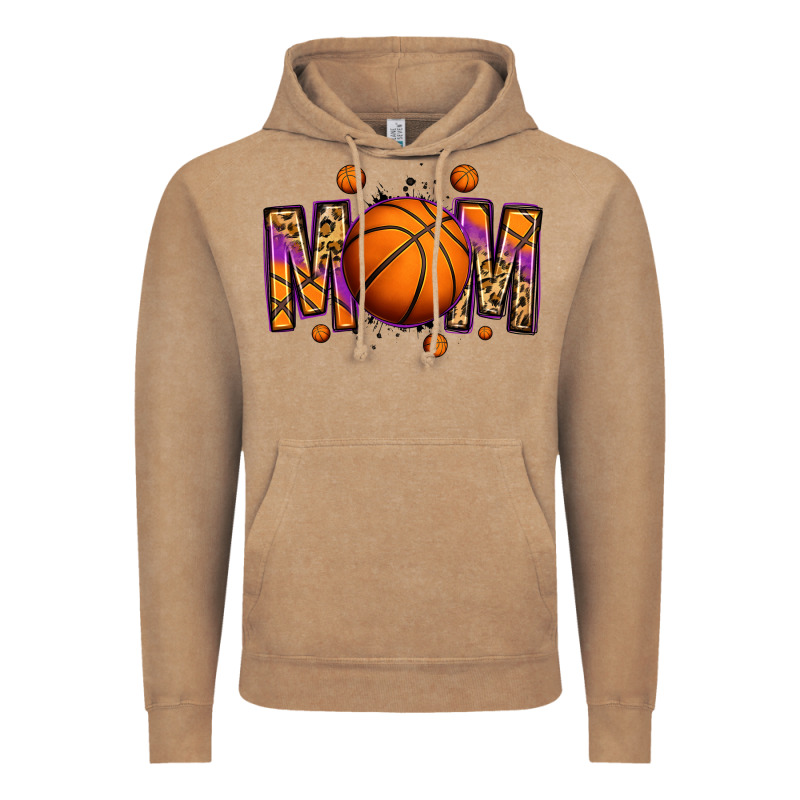 Basketball Mom Vintage Hoodie by Jasminsmagicworld | Teevron