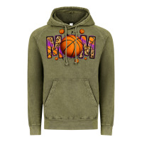 Vintage Olive basketball mom Vintage Hoodie - Jasminsmagicworld