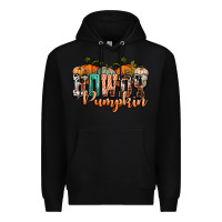 Black western howdy pumpkin Premium Hoodie - NancyCooperArtShop