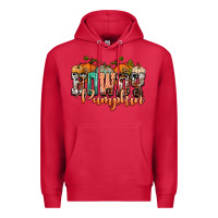 Cardinal western howdy pumpkin Premium Hoodie - NancyCooperArtShop