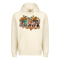 Sandshell western howdy pumpkin Premium Hoodie - NancyCooperArtShop