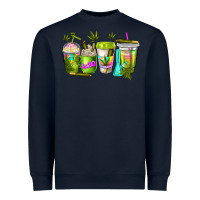 Navy coffee cups Heavyweight Sweatshirt - NancyCooperArtShop