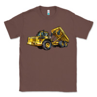 Chestnut Articulated Hauler Classic Tee - LillyAllenDesigns