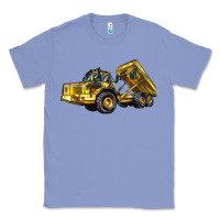 Colony Blue Articulated Hauler Classic Tee - LillyAllenDesigns