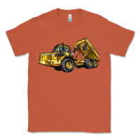 Copper Articulated Hauler Classic Tee - LillyAllenDesigns