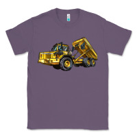 Lavender Articulated Hauler Classic Tee - LillyAllenDesigns
