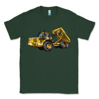 Sports Green Articulated Hauler Classic Tee - LillyAllenDesigns