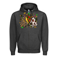 Hair Stylist With Christmas Tree Zipper Hoodie | Teevron