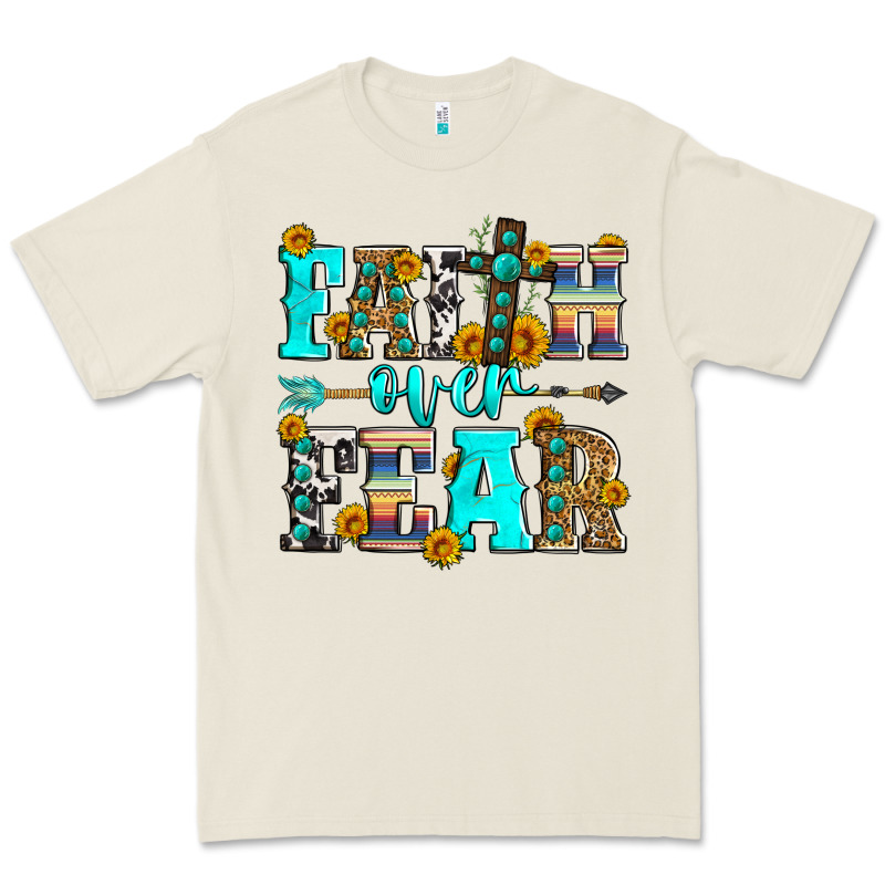 Faith Over Fear Premium Tee by Zillion Design Studio | Teevron