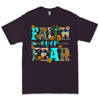 Plum faith over fear Premium Tee - Zillion Design Studio