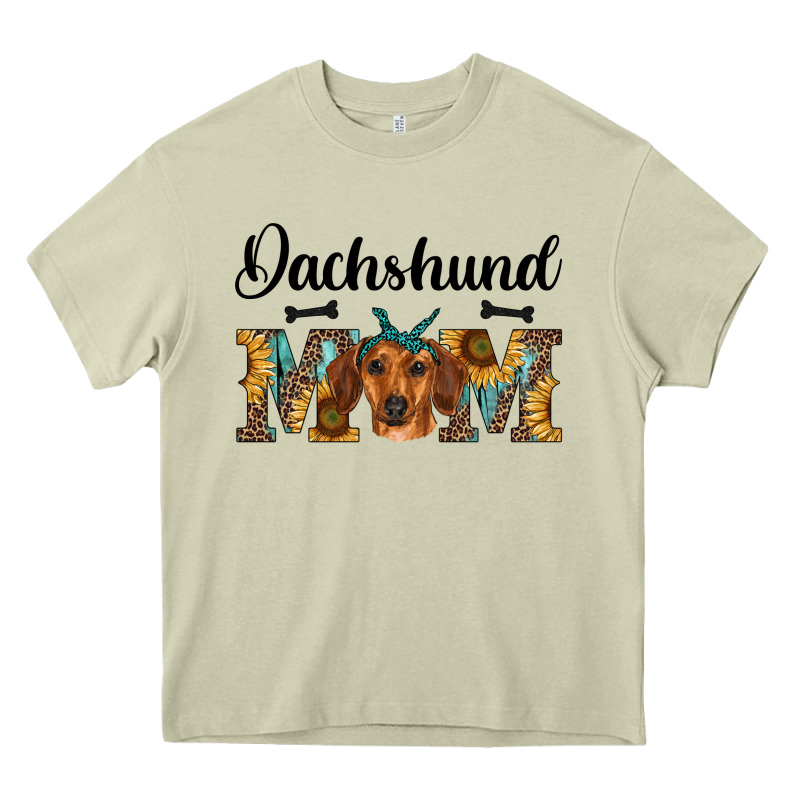 Western Dachshund Mom Heavy Core Tee by RanaPortraitStore | Teevron