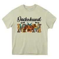 Mossy western dachshund mom Heavy Core Tee - RanaPortraitStore