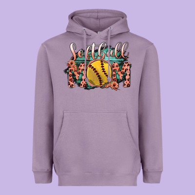 Softball Mom Heavyweight Hoodie Designed By Bettercallsaul