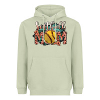 Matcha Softball Mom Heavyweight Hoodie - Bettercallsaul