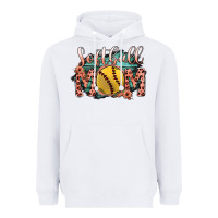 White Softball Mom Heavyweight Hoodie - Bettercallsaul