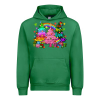 Emerald pride christmas trees Urban Hoodie - HowdyJamesFarm