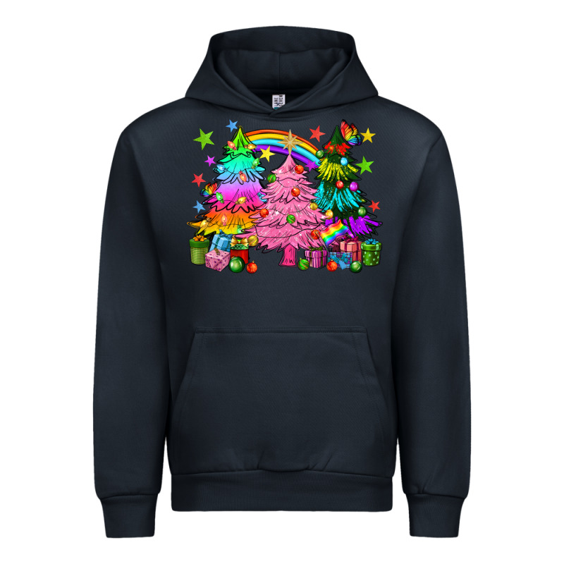 Pride Christmas Trees Urban Hoodie by HowdyJamesFarm | Teevron