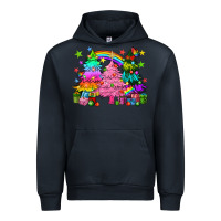 Navy pride christmas trees Urban Hoodie - HowdyJamesFarm
