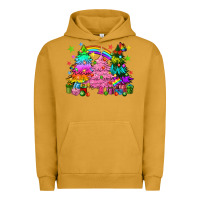 Pigment Peanut Butter pride christmas trees Urban Hoodie - HowdyJamesFarm