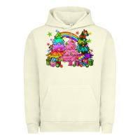 Pigment Pistachio pride christmas trees Urban Hoodie - HowdyJamesFarm