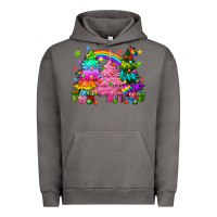 Pigment Tornado pride christmas trees Urban Hoodie - HowdyJamesFarm