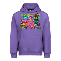 Tulip pride christmas trees Urban Hoodie - HowdyJamesFarm
