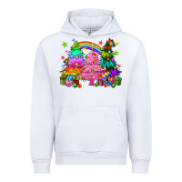 White pride christmas trees Urban Hoodie - HowdyJamesFarm