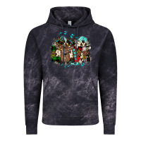 Cloud Black love wood slice ornament Vintage Hoodie - JahusDesignShop