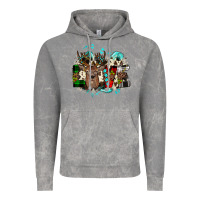 Cloud Rock love wood slice ornament Vintage Hoodie - JahusDesignShop