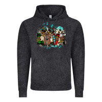 Love Wood Slice Ornament Vintage Hoodie | Teevron