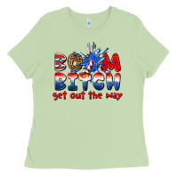 Matcha boom bitch get out the way Ladies Tee - texasbilliewilder