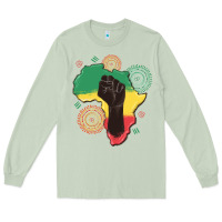 Matcha africa map Long Sleeve Tee - MaliasSmallBusiness