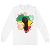 White africa map Long Sleeve Tee - MaliasSmallBusiness