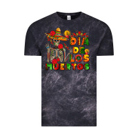 Cloud Black dia de los muertos Vintage Tee - AdoDesignShop