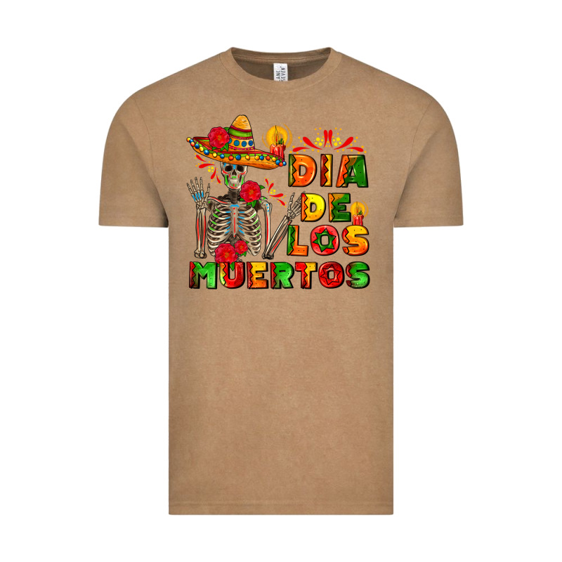 Dia De Los Muertos Vintage Tee by AdoDesignShop | Teevron