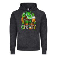 Vintage Black one lucky  cowboy with hat and boots Vintage Hoodie - AdoDesignShop